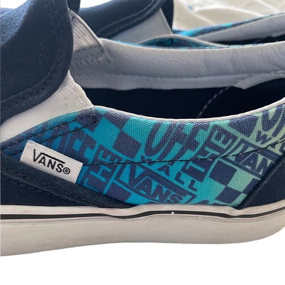 Vans Navy Slip-Ons - Picture 9 of 9